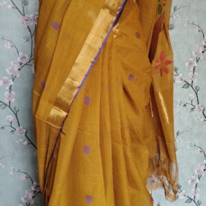 Khadi jamdhani Saree