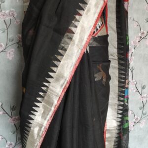 Khadi jamdhani Saree